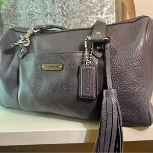 Vintage Coach Avery Pebbled Leather Handbag
